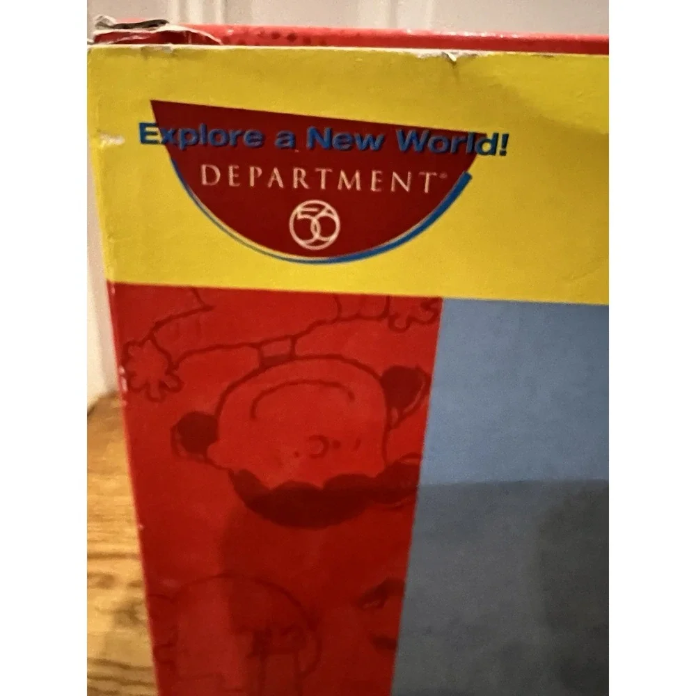 Department 56 Peanuts Tree Lot Christmas Charlie Brown Linus 2004 59104 Light Up